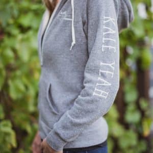 "Kale Yeah" Zip Up